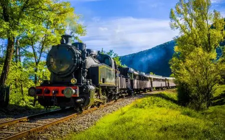 À toute vapeur dans les Cévennes