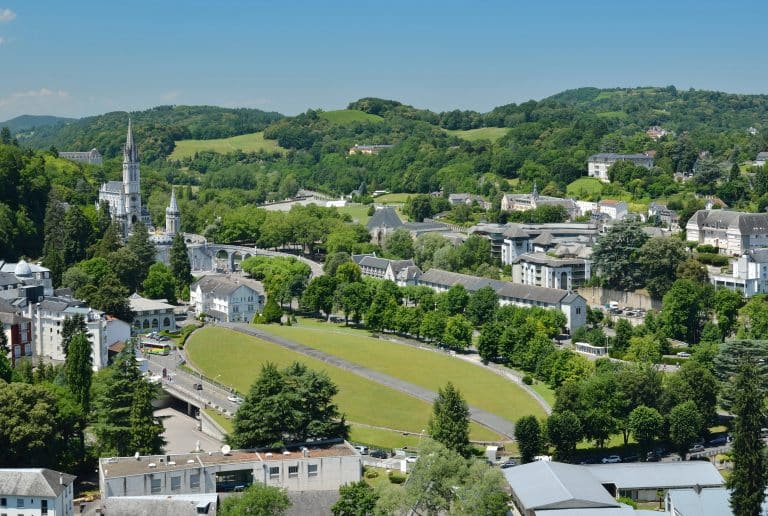 Summer View of Lourdes