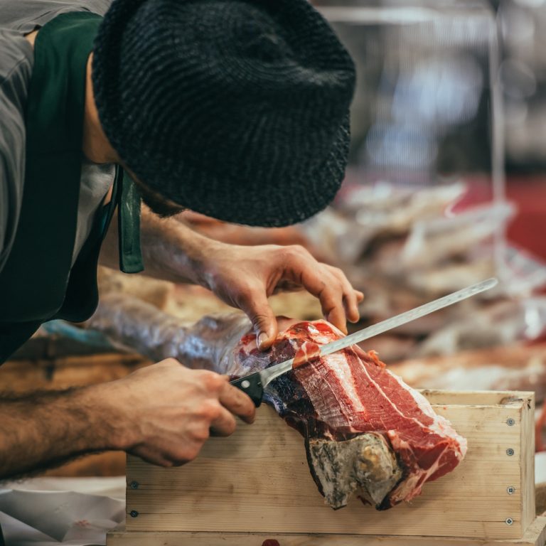 Charcuterie et jambon italien